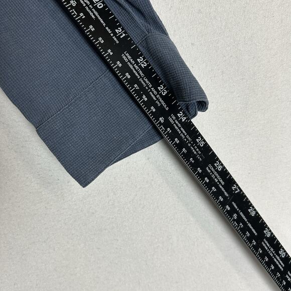 Paradise Collection 100% Silk Long Sleeve Button Up Shirt Men's XL Blue Casual - Picture 9 of 10